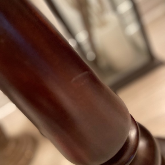 *HOST PICK* 2 POTTERY BARN Candle Holders  🕯️🕯️Fruitwood - Picture 8 of 14